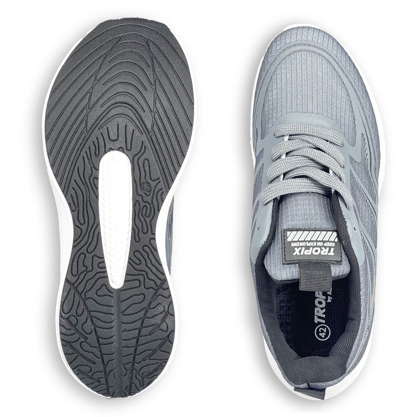 ABARO SPA7109H2 Black super-light running sneaker — view 6