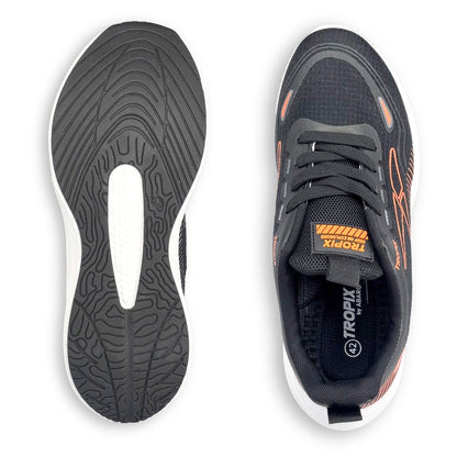 ABARO SPA7109H1 Black super-light running sneaker — view 6