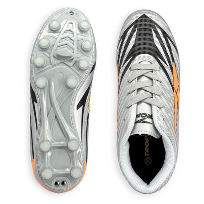 [ONLINE EXCLUSIVE] ABARO Football BOOTS 99FA591A12 TROPIX Kids Unisex Outdoor Soccer Shoe/FootballBOOTS/Kasut Bola Sepak