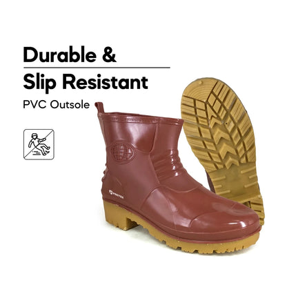 PROTEK Unisex-PT90 Ankle Rain Boots Waterproof & Anti-Slip Garden Boots/Kasut Hujan/Kasut Kebun Getah/??/??/But Air

4.9

227
ratings
589 Sold