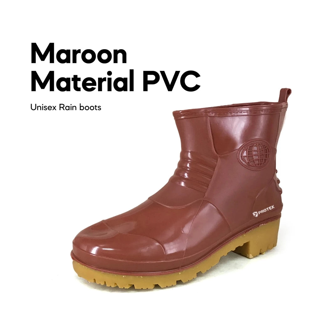 PROTEK Unisex-PT90 Ankle Rain Boots Waterproof & Anti-Slip Garden Boots/Kasut Hujan/Kasut Kebun Getah/??/??/But Air

4.9

227
ratings
589 Sold