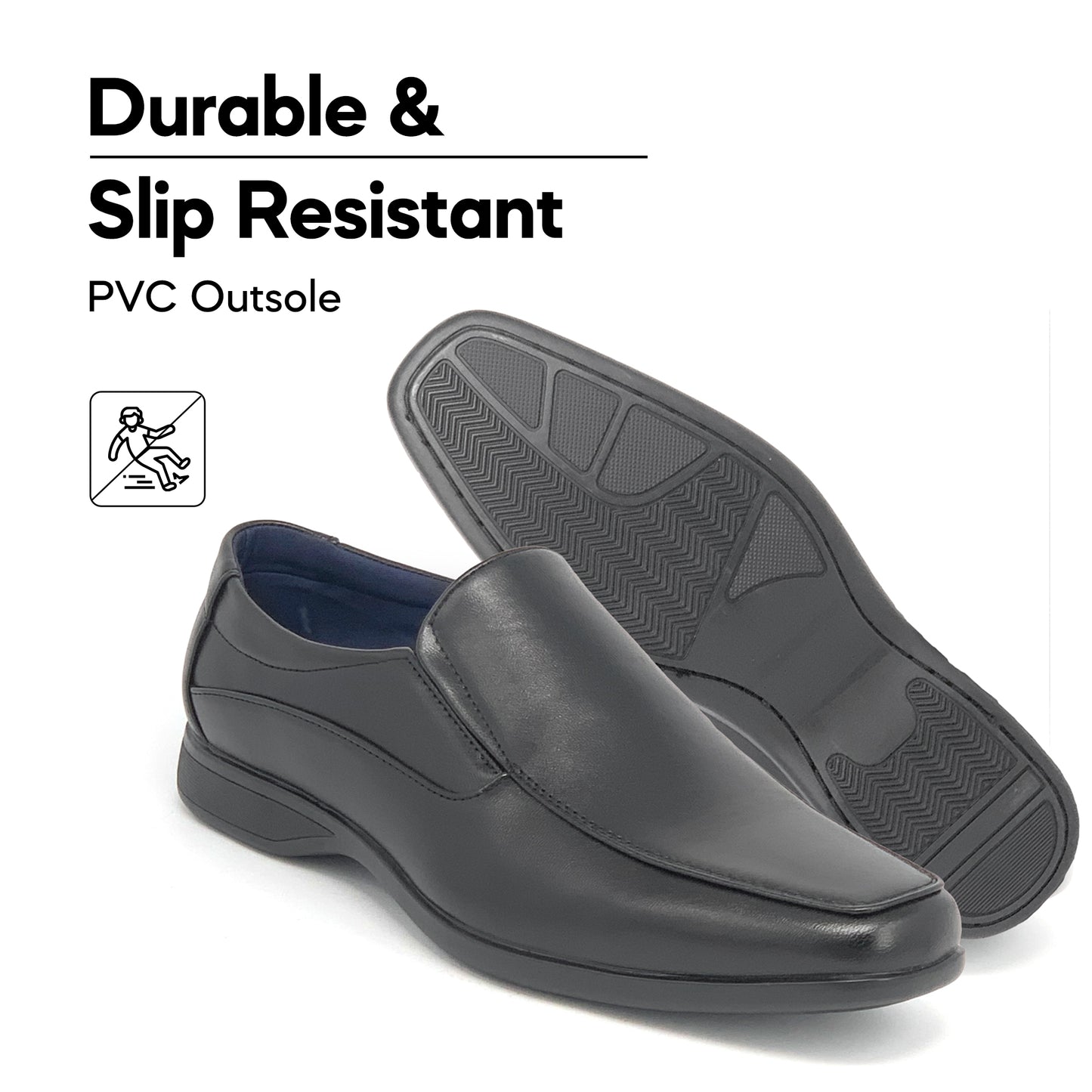 ABARO Men PU Leather FMA739K1 Men Formal Shoes/Kasut Pejabat/Kasut Pegawai Kerajaan/Kasut Lelaki Matte