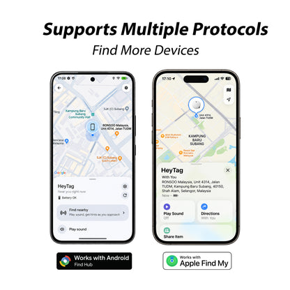 [Support iOS & Android] ABARO Startag X3 Bluetooth Tracker Works with Apple Find My and Android Find Hub included CASING