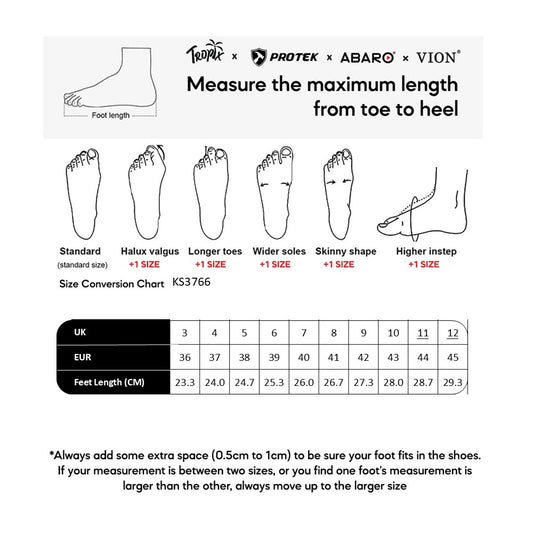 ABARO x KLASIX KS3766 Unisex Slip Resistant Anti Bacterial Super Comfy/School Shoes/Kasut Sekolah Hitam