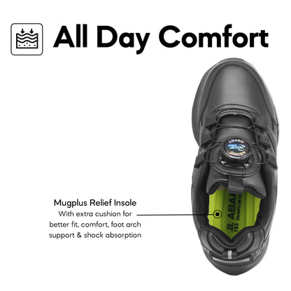 ABARO T2858N TwistTech + NameTech School Shoes/Kasut Unisex/Kasut Tulis Nama