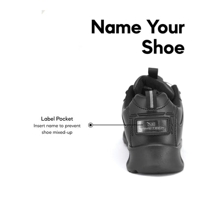 ABARO T2858N TwistTech + NameTech School Shoes/Kasut Unisex/Kasut Tulis Nama