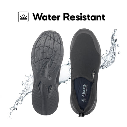 [ONLINE EXCLUSIVE] Abaro Water Resistant Anti-Bacterial Canvas Shoes W2883 /Secondary school/Kasut Sekolah Hitam