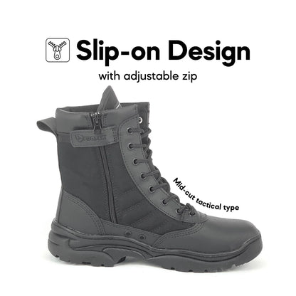 PROTEK Tactical Boots SWAT Boots SWA756A2 Kasut Kawad/Kasut Keselamatan/Sparta Army Tactical Boots/Kasut Operasi