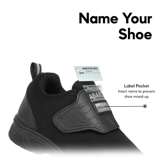 ABARO W2361N Black School Shoes — view 2