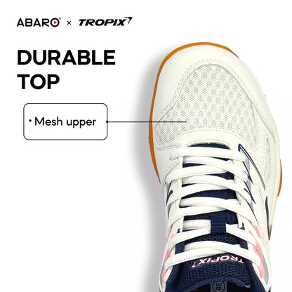 ABARO BTA698A1 TROPIX WOMEN Sneakers with Super Light Badminton Shoes/ Kasut Sukan/ Sport Shoes Men/ Kasut Badminton