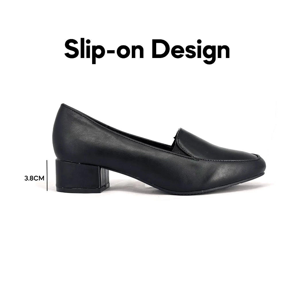 ABARO Lady Women Formal Shoes FMA688T2 Faux Leather Women Formal Shoes/Kasut Formal Perempuan