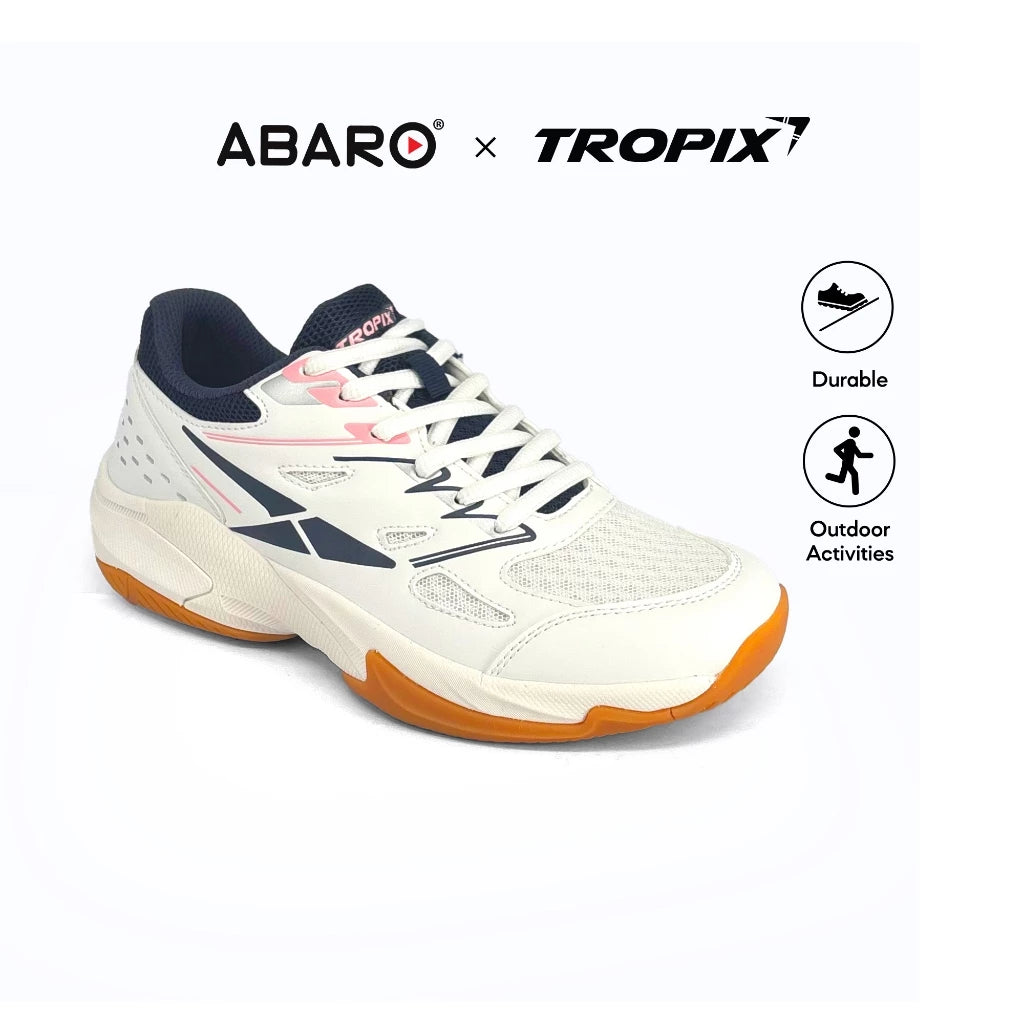 ABARO BTA698A1 TROPIX WOMEN Sneakers with Super Light Badminton Shoes/ Kasut Sukan/ Sport Shoes Men/ Kasut Badminton