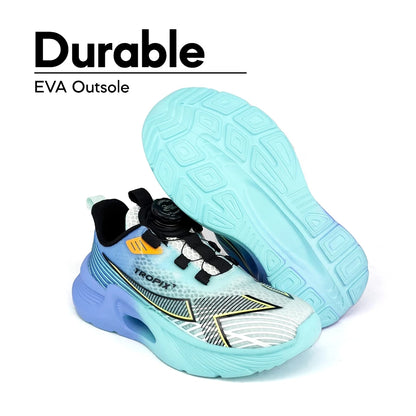 ABARO TwistTech Kids Sport Shoes SPA595AE1T Tropix Kids Sneaker with Mugwort /Running Shoes/Kasut Sukan