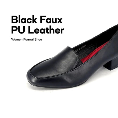 ABARO Lady Women Formal Shoes FMA688T2 Faux Leather Women Formal Shoes/Kasut Formal Perempuan