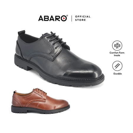 ABARO Men Faux Leather Formal Shoes CSA739U2 Men Formal Shoes/Kasut Formal Lelaki