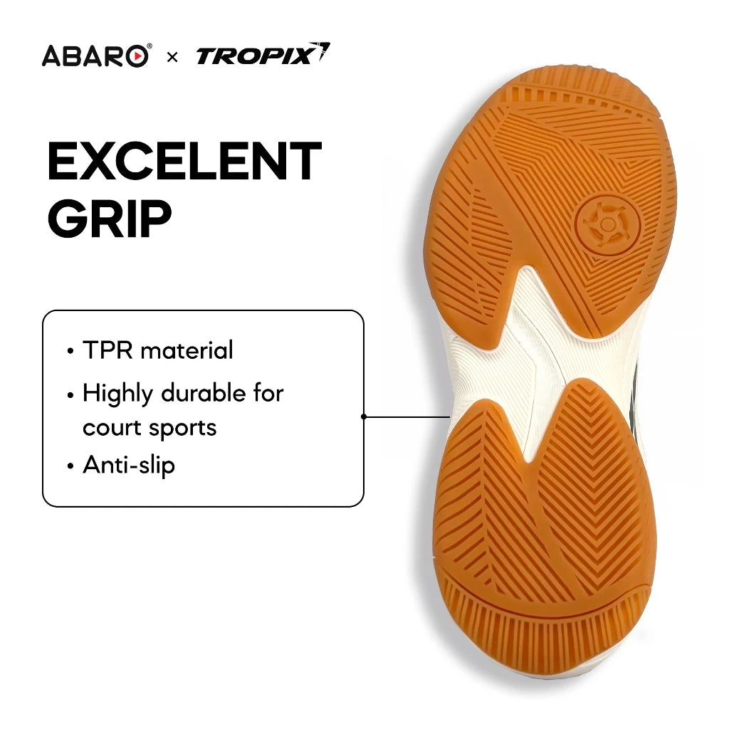 ABARO BTA698A1 TROPIX WOMEN Sneakers with Super Light Badminton Shoes/ Kasut Sukan/ Sport Shoes Men/ Kasut Badminton