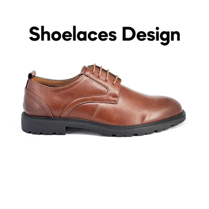 ABARO Men Faux Leather Formal Shoes CSA739U2 Men Formal Shoes/Kasut Formal Lelaki