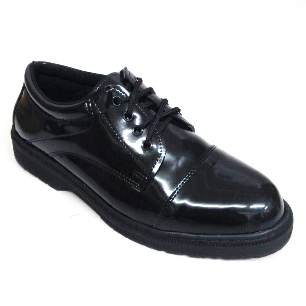 ABARO - Black PU Leather Uniform Cadet Formal Shoes Men CD-710182