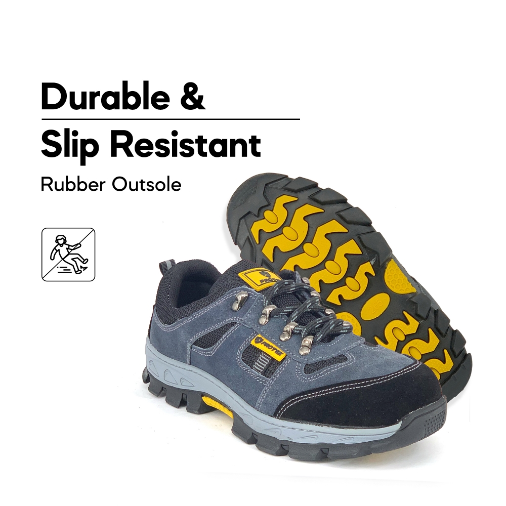 Ankle | Low Cut Men Safety Boots Shoes SFA755D1-A Black PROTEK