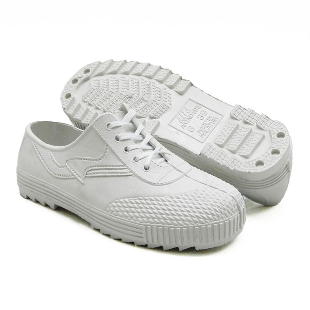 Men / Unisex : White Waterproof PVC Shoes 398 (WH)